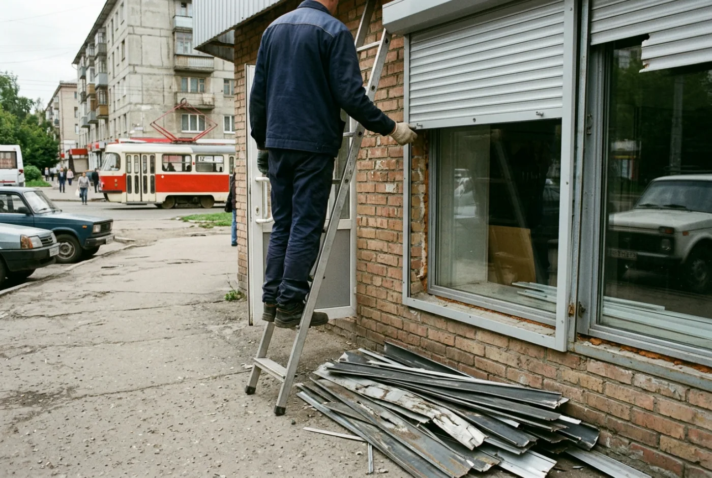 Замена рольставней в Пензе